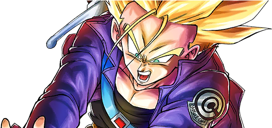 Super Saiyan Trunks - Dragon Ball Legends Trunks (1024x256), Png Download