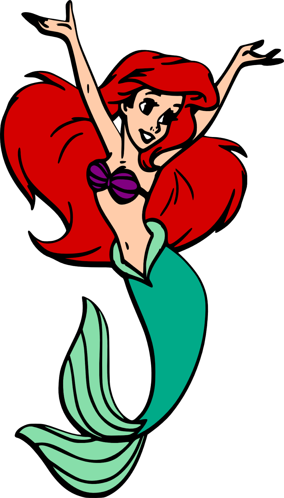 Image Free Download Crafting With Meek - Free Ariel Svg File (915x1600), Png Download