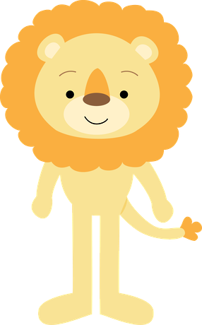 Lion Clipart Wizard Oz - Lion Wizard Of Oz Clipart (286x460), Png Download