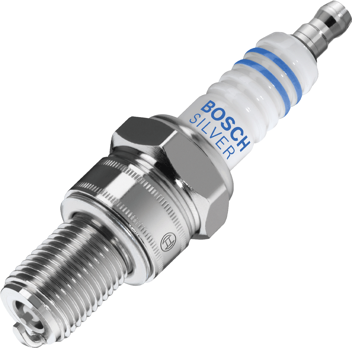 Silver Spark Plugs - Ngk Ignition Spark (1400x1400), Png Download