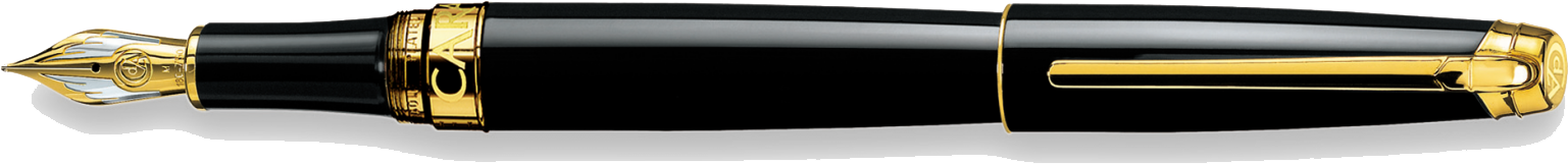 Pen Elegant Png Picture - Fountain Pen Png (1597x548), Png Download