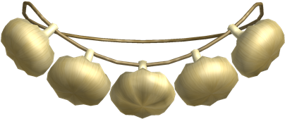 Garlic Necklace - Garlic Necklace Transparent (420x420), Png Download