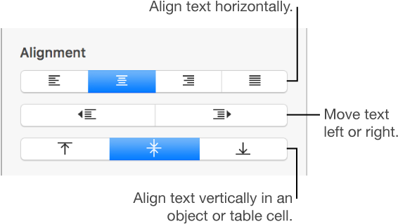 The Alignment Section Of The Sidebar Showing Buttons - Alinear Texto A La Izquierda (570x328), Png Download