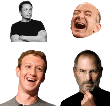 Corporate - Corporate - People - Man Who Invented Apple (400x400), Png Download