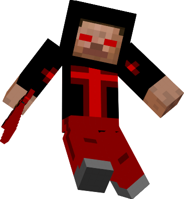 Herobrine Evil Preacher Minecraft Evil Herobrine - Slope (367x398), Png Download