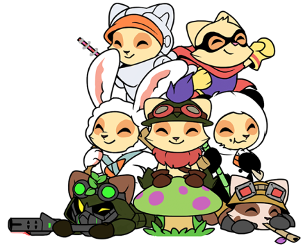 Leagues Best Skins - League Of Legends (500x370), Png Download