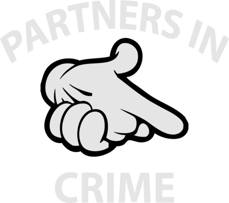 Mickey Mouse Hands Tumblr - Partners In Crime Gun (470x416), Png Download