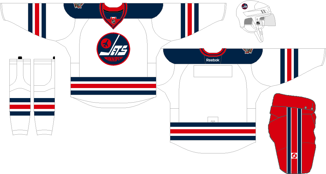 Winnipeg Jets Heritage Classic Jerseys 19 (1100x600), Png Download