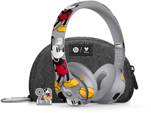Mickey Mouse Beats Wireless Canada - Apple Beats Solo³ (609x600), Png Download