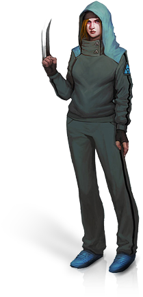 Illuminati Fixer Female - Secret World Illuminati Fixer (300x436), Png Download