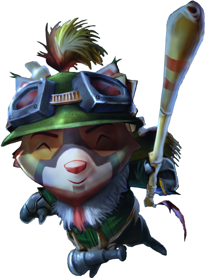 Teemo Reconocimiento - Teemo Top (430x570), Png Download