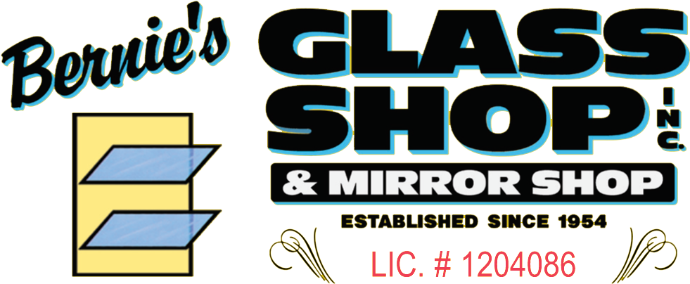 Bernie's Glass Shop - Mirror (1040x460), Png Download