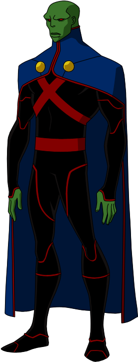 Martian Manhunter - Martian Manhunter By Phil Cho (400x800), Png Download