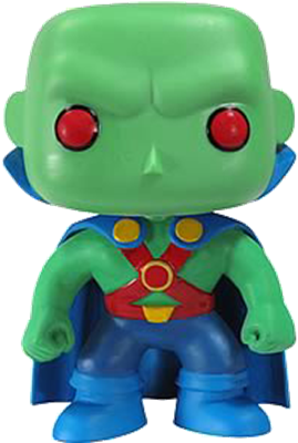 Heroes Martian Manhunter Icon - Funko Martian Manhunter Pop! Vinyl (400x400), Png Download