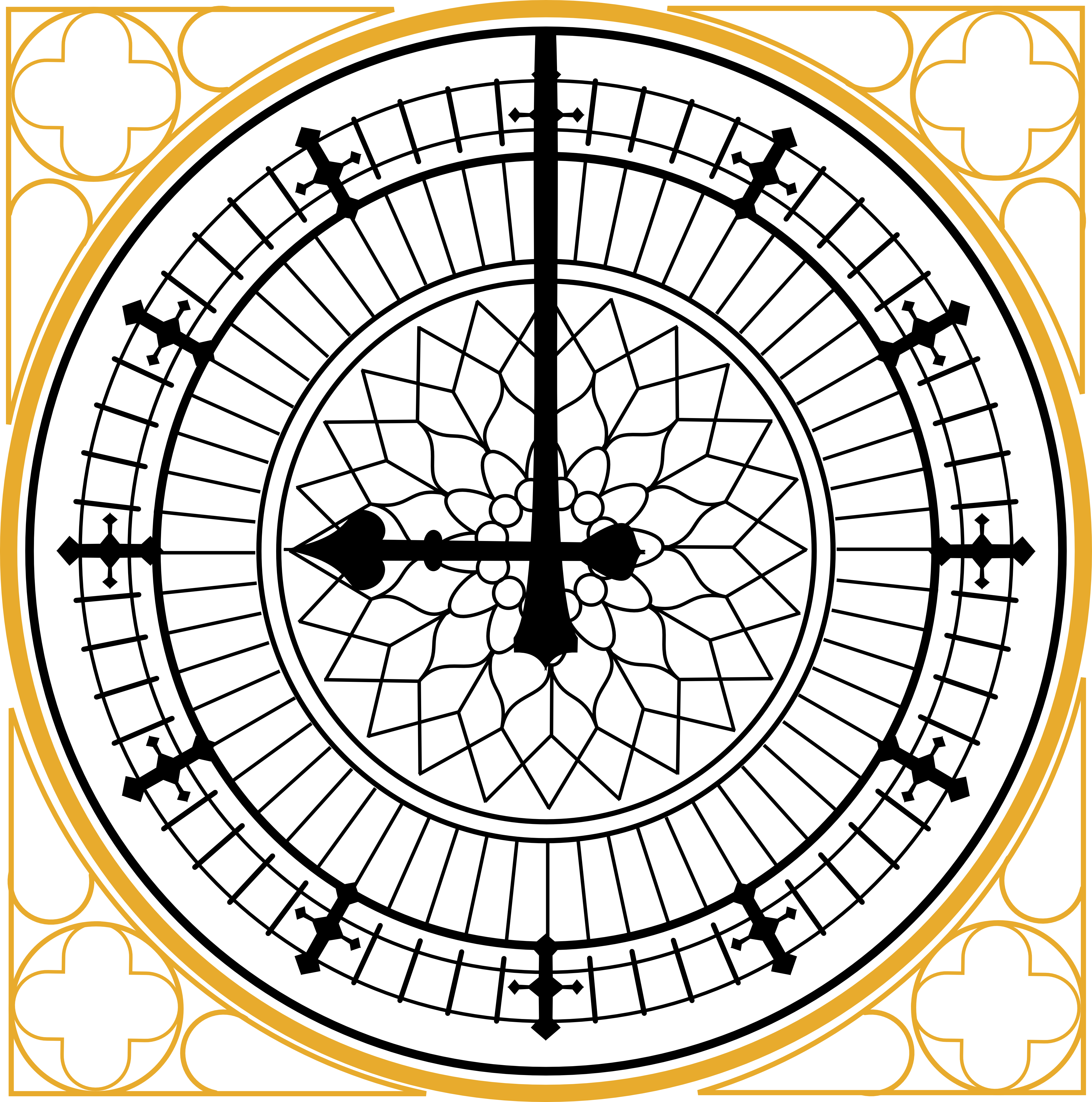 Download Transparent Png Big Ben Clock Face Drawing PNGkit