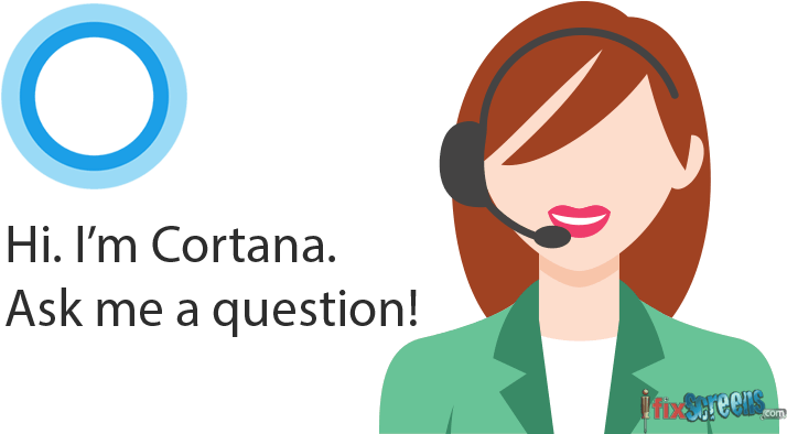Cortana Personal Assistant - Customers Need Service (750x438), Png Download