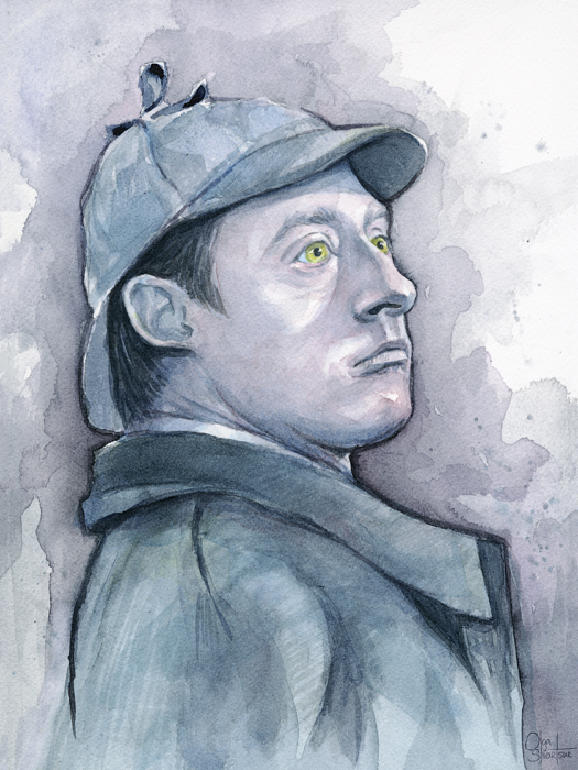 Click And Drag To Re-position The Image, If Desired - Data Sherlock Holmes (525x700), Png Download