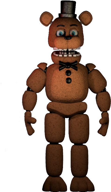 Fnaf 4 Freddy Png - Fnaf Jolly 2 Freddy (535x845), Png Download
