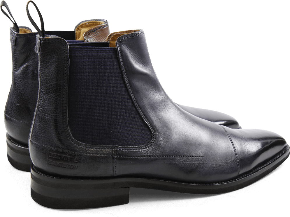 Ankle Boots Freddy 5 Remo Navy Tan Elastic Navy Navy - Melvin & Hamilton Freddy 5 Stiefeletten Gr. 41 (1024x1024), Png Download