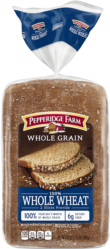 Whole Grain Wheat Bread (1000x1000), Png Download