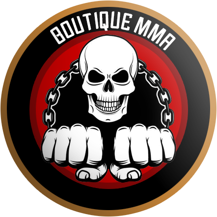 Mma Logo2 - Calavera Con Guantes De Box (442x442), Png Download