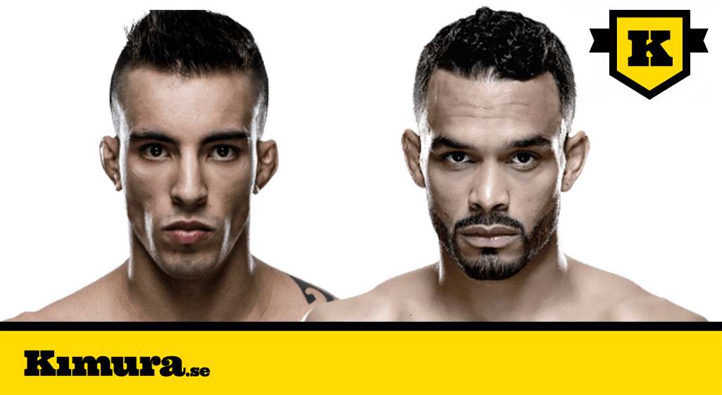 Rob Font Puts Hands On Thomas Almeida At Ufc - Ufc Johnson Vs Fili (1025x561), Png Download