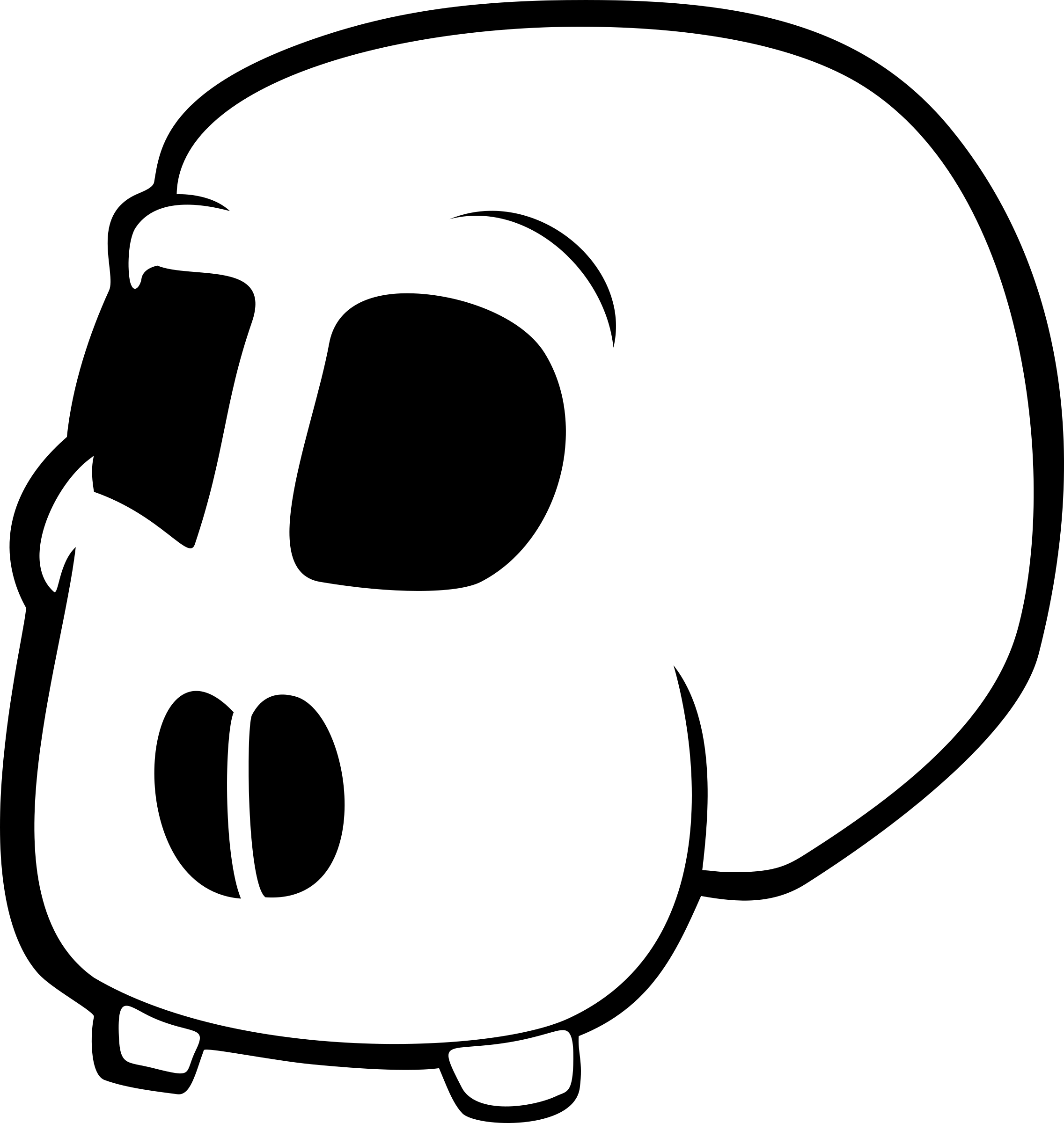 This Free Icons Png Design Of Skull Cartoon Without (2273x2400), Png Download