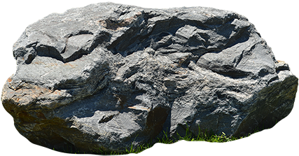 A Dog-sized, Somewhat Potato Shaped Rock Used As A - Rock Png (450x450), Png Download