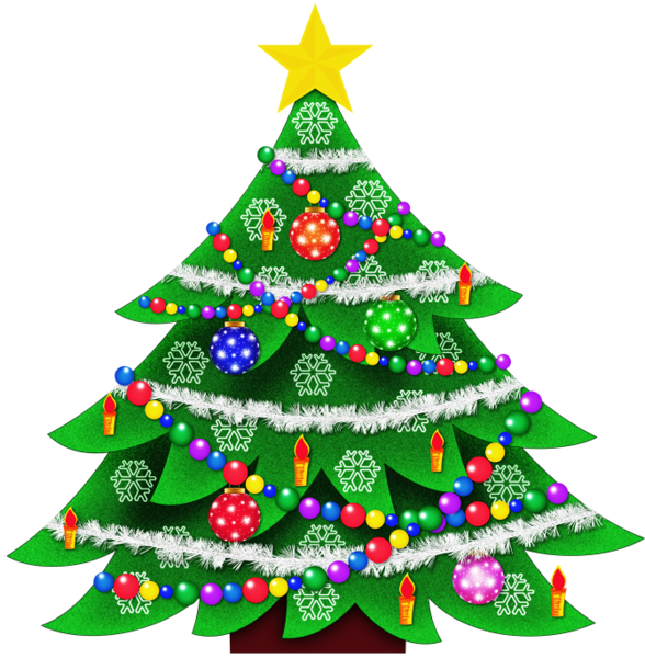 Christmas Tree Png Images Free Download - X Mas Tree Clipart (588x600), Png Download