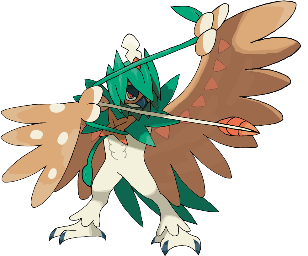 Decidueye By Kageto Okami-damycba - Decidueye Png (1024x820), Png Download