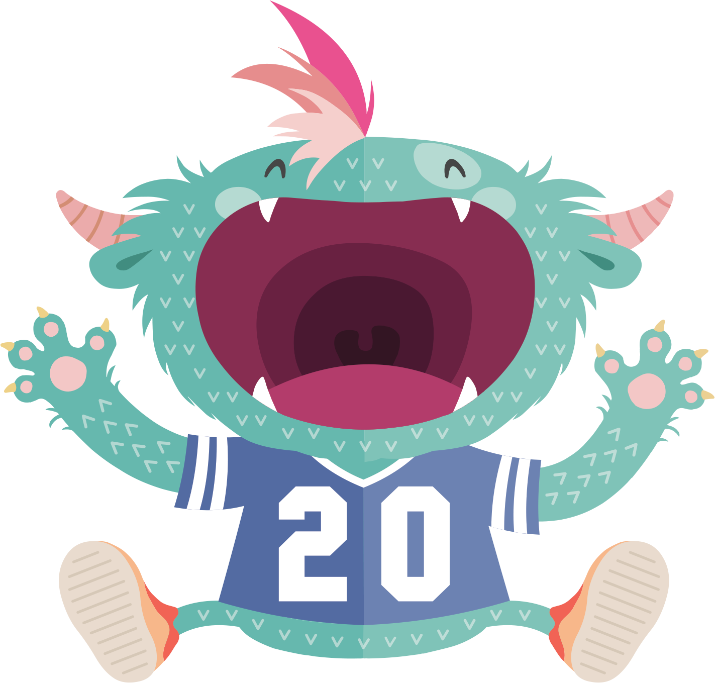 20 Open Mouth Al - Awesome Arts Festival (1423x1359), Png Download