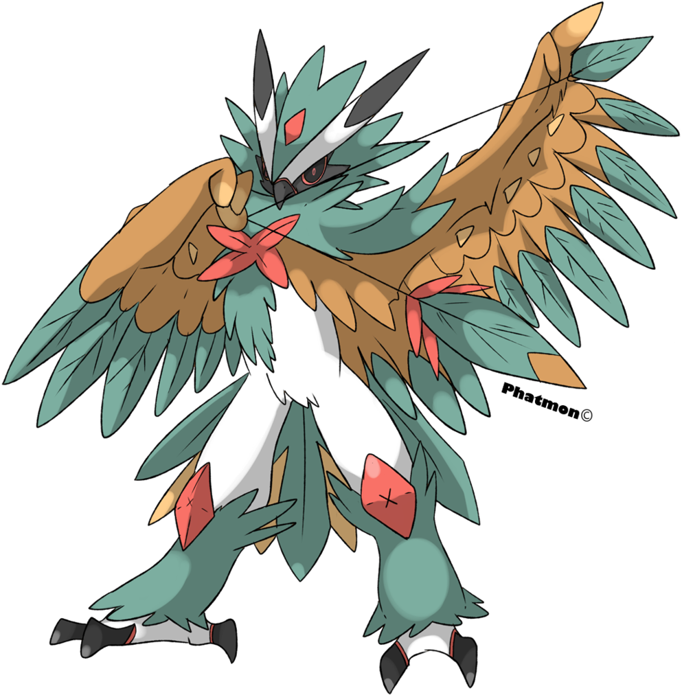 Mega Decidueye By Phatmon-daxtjtx - Mega Decidueye (1024x1024), Png Download