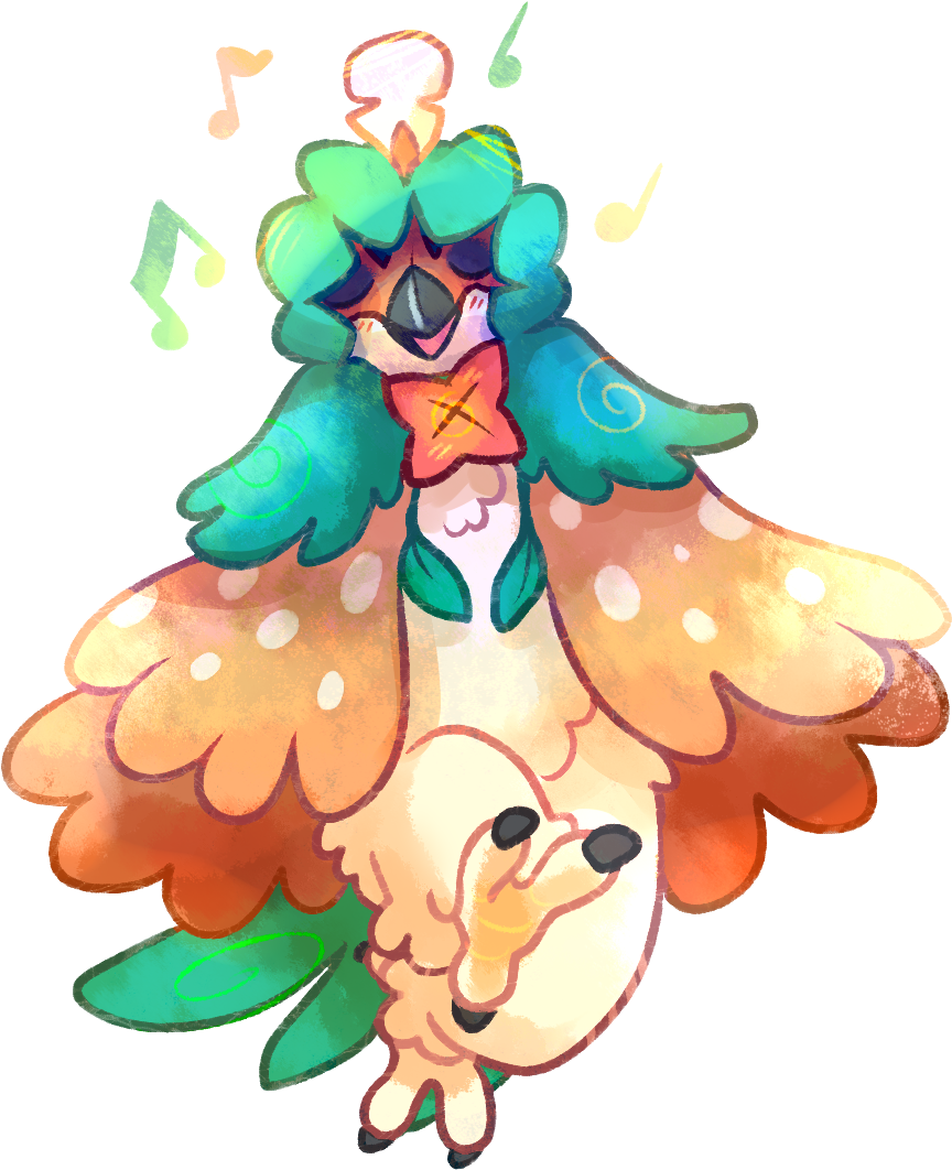 Decidueye - Cute Decidueye (959x1109), Png Download