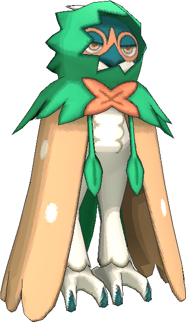 Download Zip Archive - Pokemon Sun And Moon 3ds Decidueye (750x650), Png Download