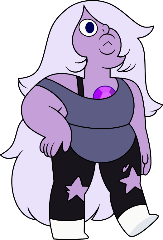 Amethyst Steven Universe - Crystal Gems Steven Universe Amethyst (523x767), Png Download