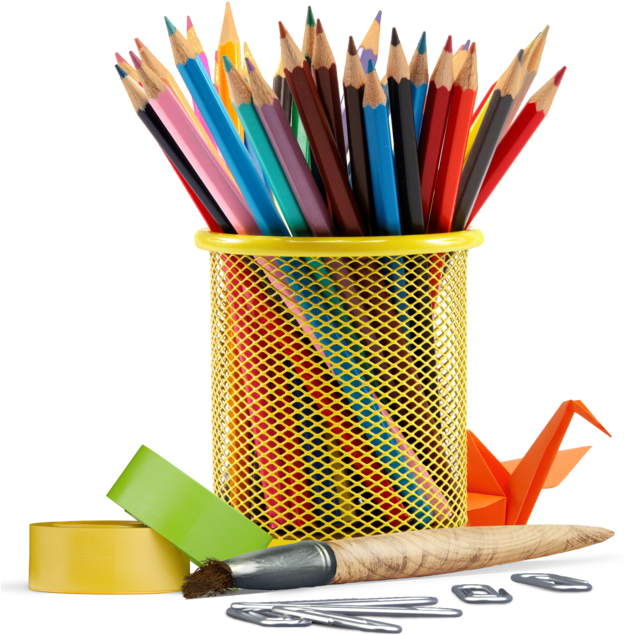 Accessories Pencils - Pencils Png (647x669), Png Download