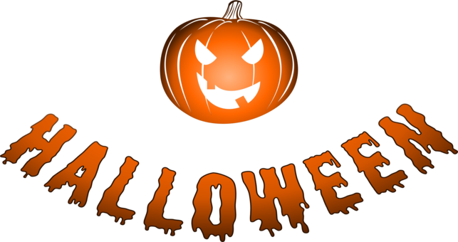 Jack O' Lantern Halloween Pumpkin Carving Logo Mossman - Halloween Logo Png (643x340), Png Download