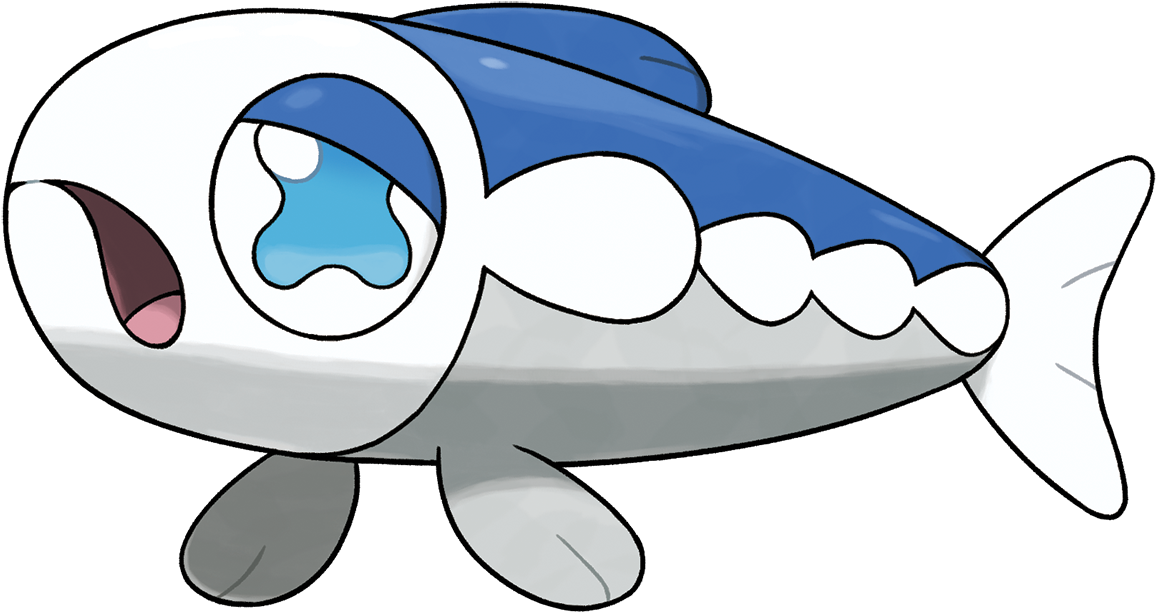 Takedawishiwashi - Pokemon Sun And Moon Water (640x351), Png Download
