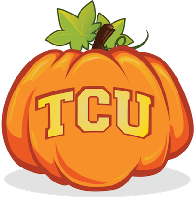 Send Your Friends A Horned Frogs (400x407), Png Download