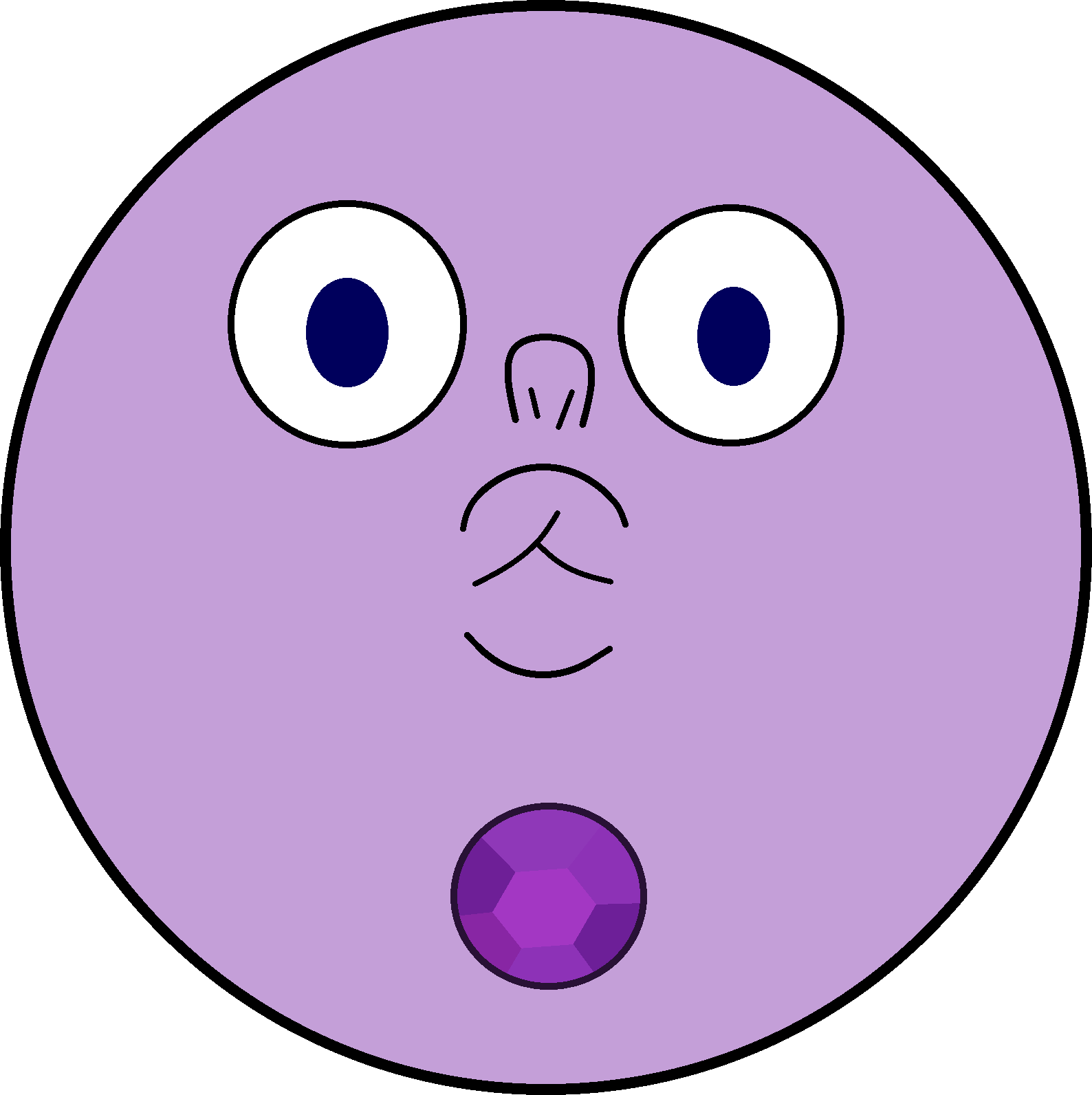 I Want An Amethyst Stress Ball That Looks Like Amethyst's - La Gema De Amatista (1588x1592), Png Download