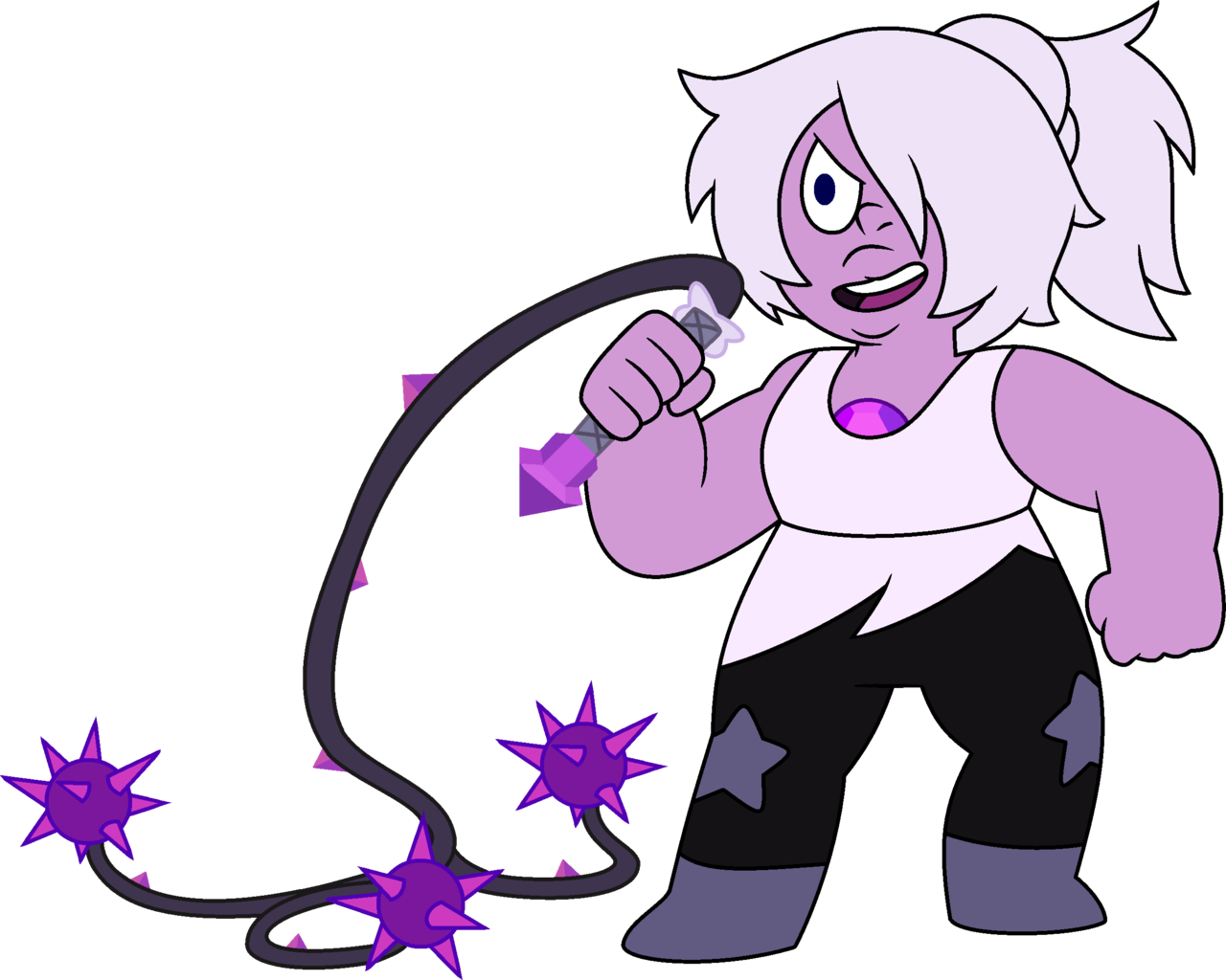 Amethyst Su Steven Universe Gem Crystal Gem Png Amethyst - Amethyst Steven Universe Gem (1280x1024), Png Download