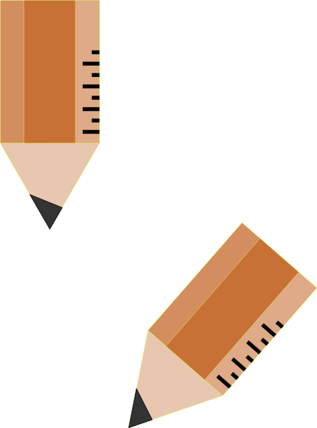 Original Png Clip Art File Pencils Svg Images Downloading (444x600), Png Download