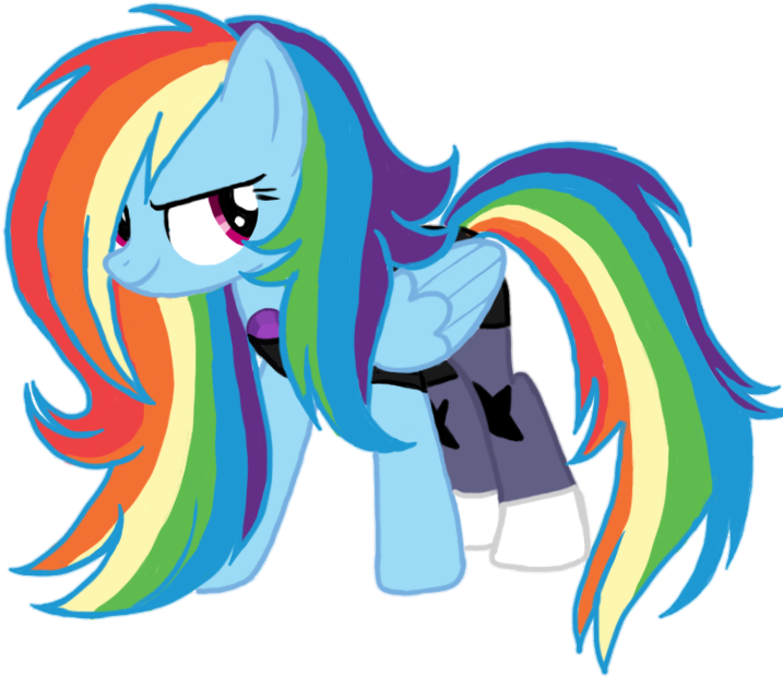 Amethyst , Artist - Steven Universe Rainbow Dash (720x633), Png Download