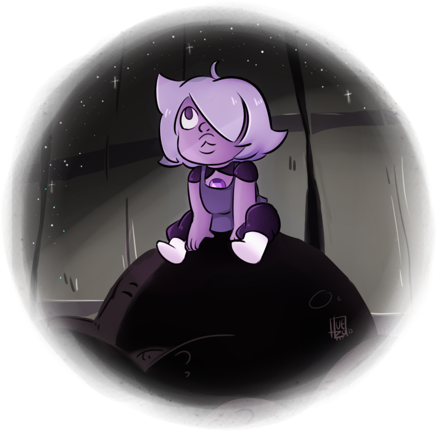 Amethyst By Phuezo On Deviantart Jpg Royalty Free - Cartoon (915x873), Png Download