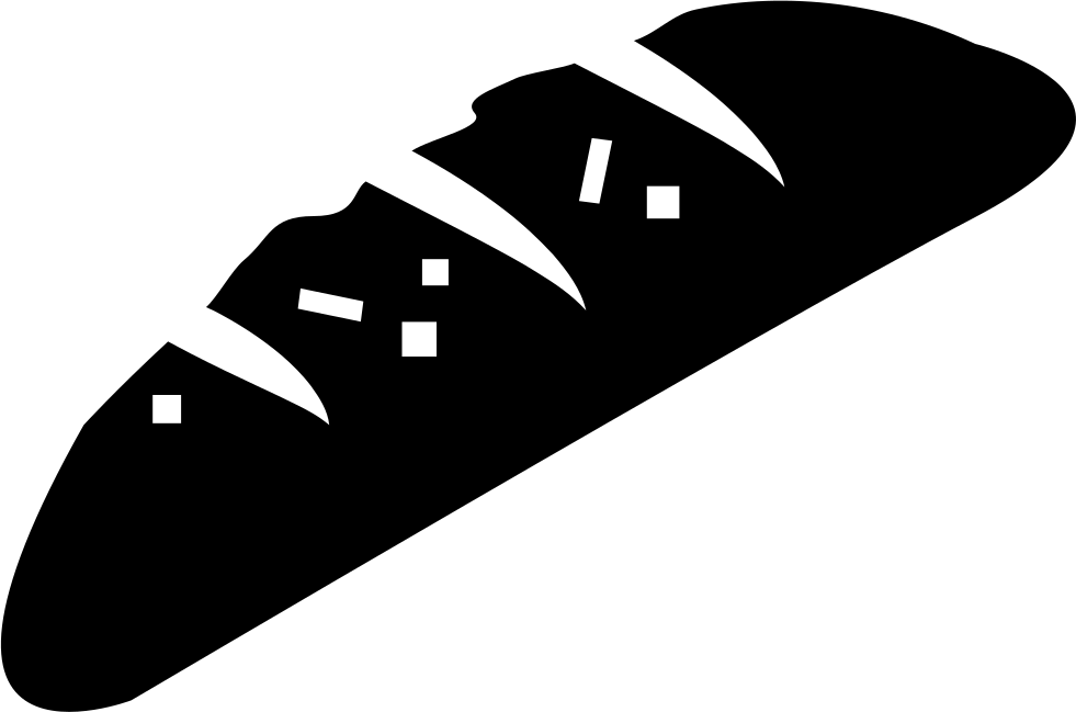 Loaf Of Bread - Logo Baguette (981x649), Png Download