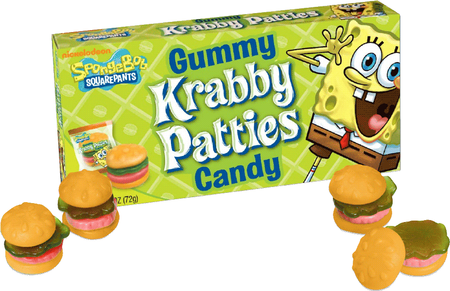The Candy Lab - Krabby Patties Theater Box (957x716), Png Download