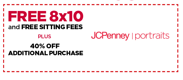 Jcpenney Portrait Coupons 2018 (583x255), Png Download