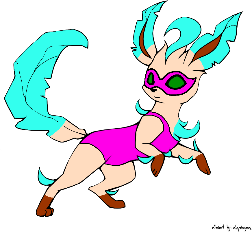 Irideae The Leafeon Antiheroine - Irideae (924x865), Png Download