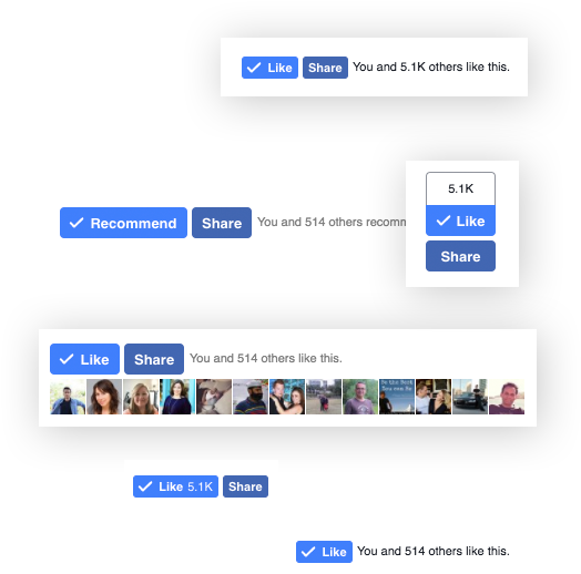 Facebook Button Module - Facebook (566x643), Png Download