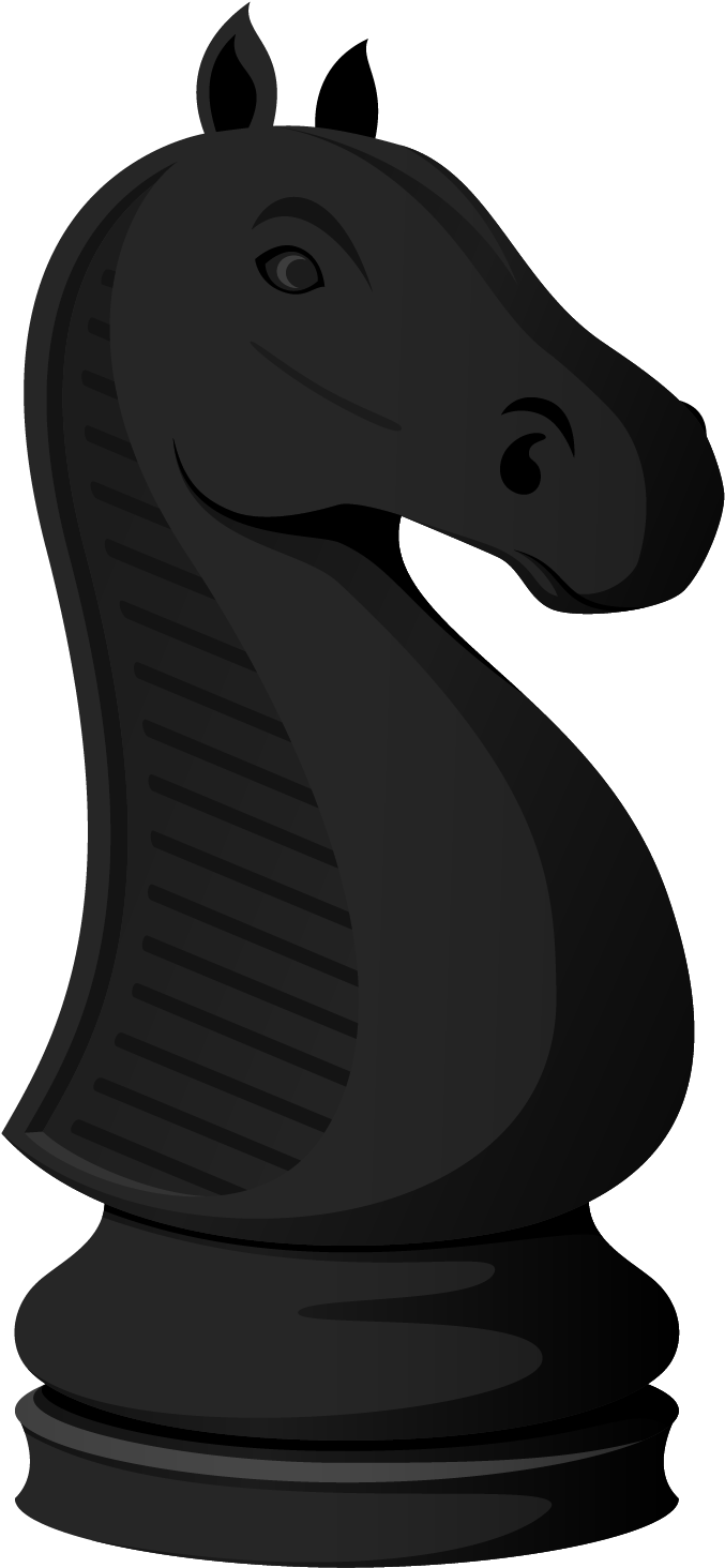 Knight Chess Piece - Single Chess Pieces Transparent (1954x2254), Png Download
